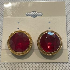 Vintage clip on earrings